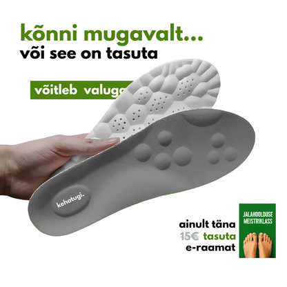 Massaažipõhjaga sisetallad